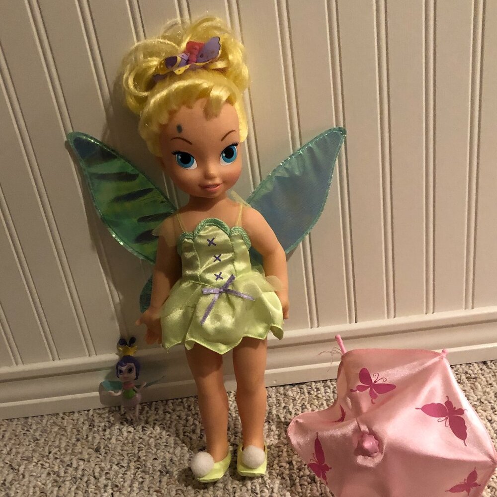 Disney Tinker Bell Playmates Doll and Accessories